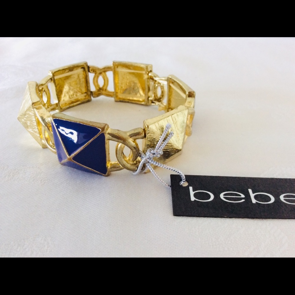 Bebe Gold Tone Bracelet